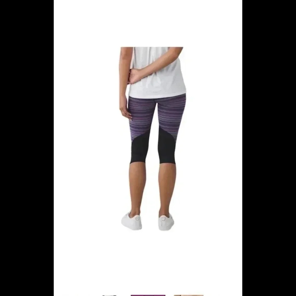 Lululemon athletica cropped leggings size 4 - Picture 2 of 6